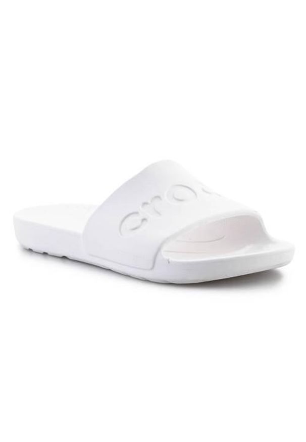 Klapki unisex Crocs Blanc. Kolor: biały. Materiał: syntetyk, materiał