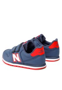 New Balance Sneakersy PV500NRT Granatowy. Kolor: niebieski. Materiał: skóra #3
