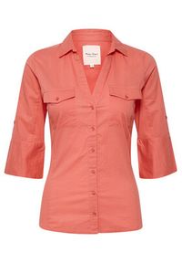 Part Two Koszula Cortnia 30305975 Różowy Relaxed Fit. Kolor: różowy. Materiał: bawełna #3