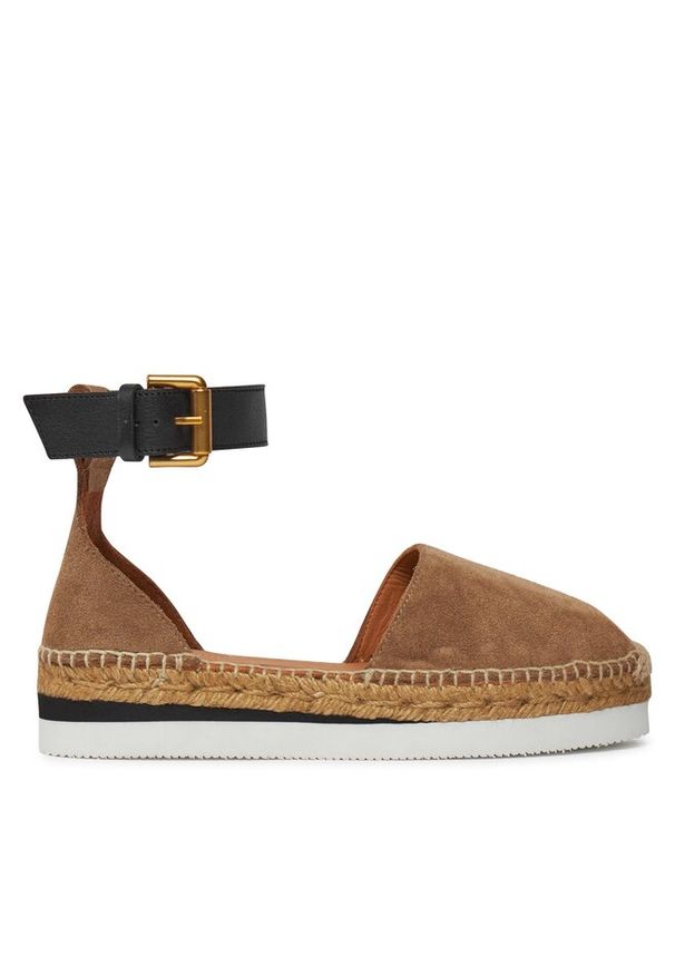 Espadryle See By Chloé. Kolor: beżowy