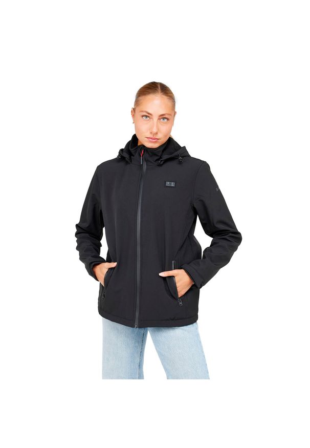 G-HEAT - Podgrzewana kurtka softshell. Kolor: czarny. Materiał: softshell. Sezon: zima. Sport: narciarstwo