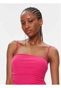 Pinko Sukienka koktajlowa Forza 101960 A17I Różowy Slim Fit. Kolor: różowy. Materiał: wiskoza. Styl: wizytowy #2