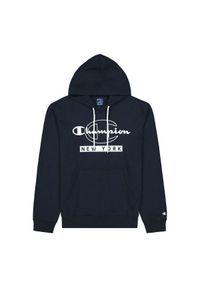 Bluza bez kaptura Męska Champion New York Graphic Print Ciemnoniebieski. Typ kołnierza: bez kaptura. Kolor: niebieski. Wzór: nadruk #1