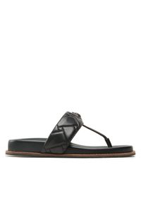 Kurt Geiger Japonki Kensington T-Bar Chunky 9819900109 Czarny. Kolor: czarny. Materiał: skóra