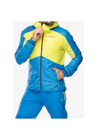 LA SPORTIVA - Kurtka ocieplana męska La Sportiva Alpine Guide Primaloft Hoody. Kolor: zielony. Technologia: Primaloft