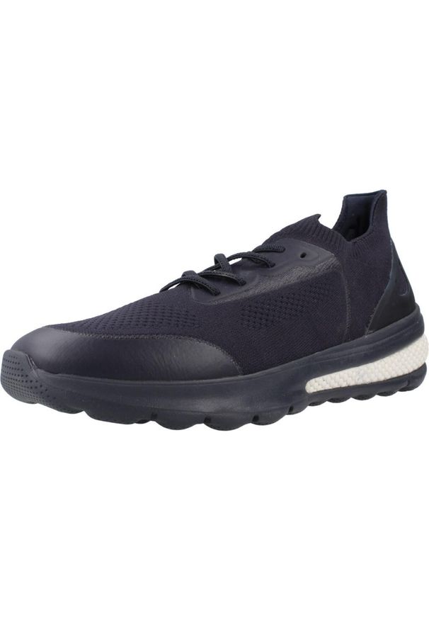 Tenisówki Geox Model U Spherica Actif A Kolor Niebieski. Kolor: niebieski. Materiał: syntetyk, tkanina