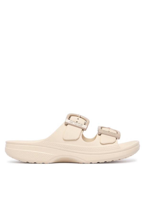 Klapki Crocs. Kolor: beżowy