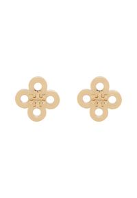 Tory Burch Kolczyki Forget Me Not Clover Stud 184409 Złoty. Materiał: złote. Kolor: złoty #1
