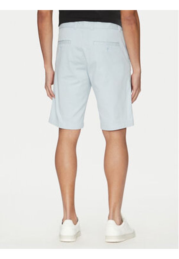 Hugo - HUGO Szorty materiałowe Dante242 50510605 Niebieski Regular Fit. Kolor: niebieski. Materiał: bawełna