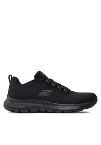 skechers - Skechers Sneakersy Flex Appeal 5.0- 150201/BBK Czarny. Kolor: czarny. Materiał: mesh, materiał