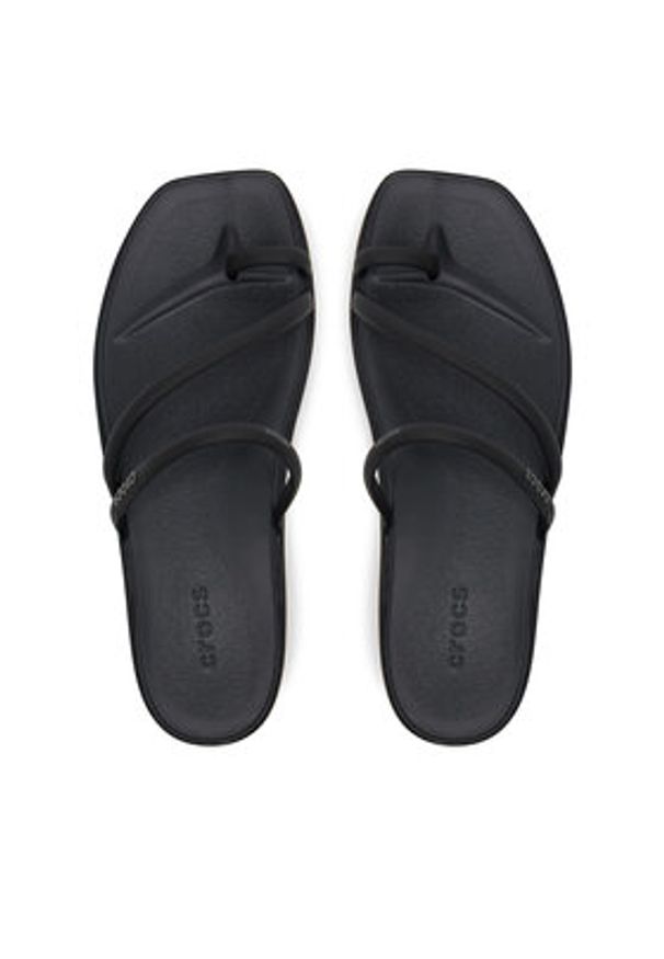 Crocs Japonki Miami Toe Loop Sandal 209862 Czarny. Kolor: czarny