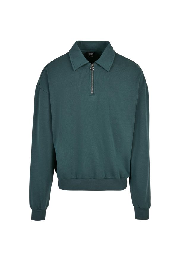 Bluza z okrągłym dekoltem Urban Classics. Kolor: zielony