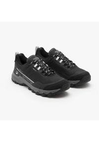 quechua - Buty turystyczne męskie MH500 Light wodoodporne. Kolor: czarny, szary, wielokolorowy. Materiał: kauczuk. Szerokość cholewki: normalna. Sport: turystyka piesza, outdoor