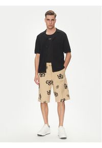Hugo - HUGO Szorty materiałowe Damo242 50542159 Beżowy Baggy Fit. Kolor: beżowy. Materiał: bawełna #5
