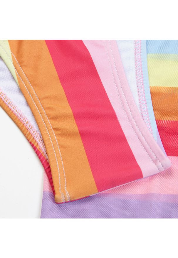 Intica - Bikini z pareo na plażę i basen Constanse. Kolor: wielokolorowy. Materiał: materiał