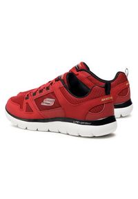 skechers - Skechers Sneakersy New World 232069/RDBK Czerwony. Kolor: czerwony. Materiał: materiał #4