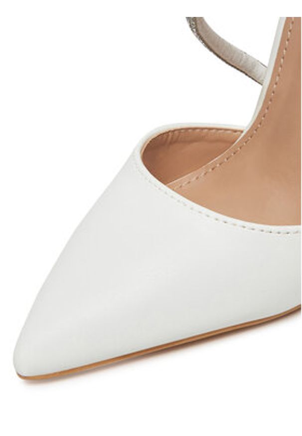 DeeZee Szpilki 92831-A213 Biały. Kolor: biały. Materiał: syntetyk, materiał. Obcas: na szpilce