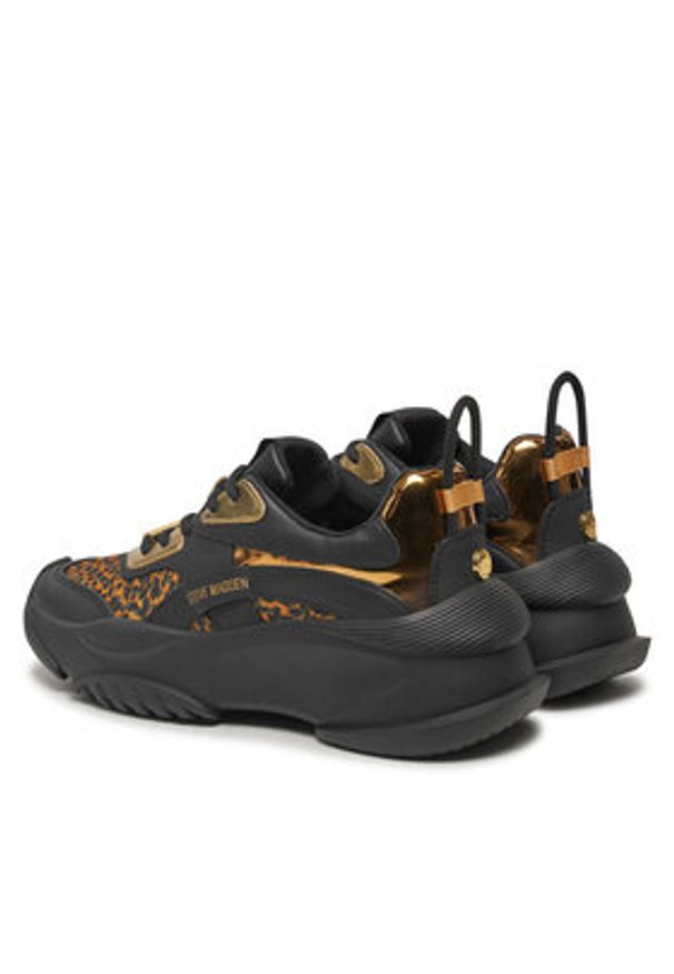 Steve Madden Sneakersy Belissimo Sneaker SM11002623 Czarny. Kolor: czarny. Materiał: skóra
