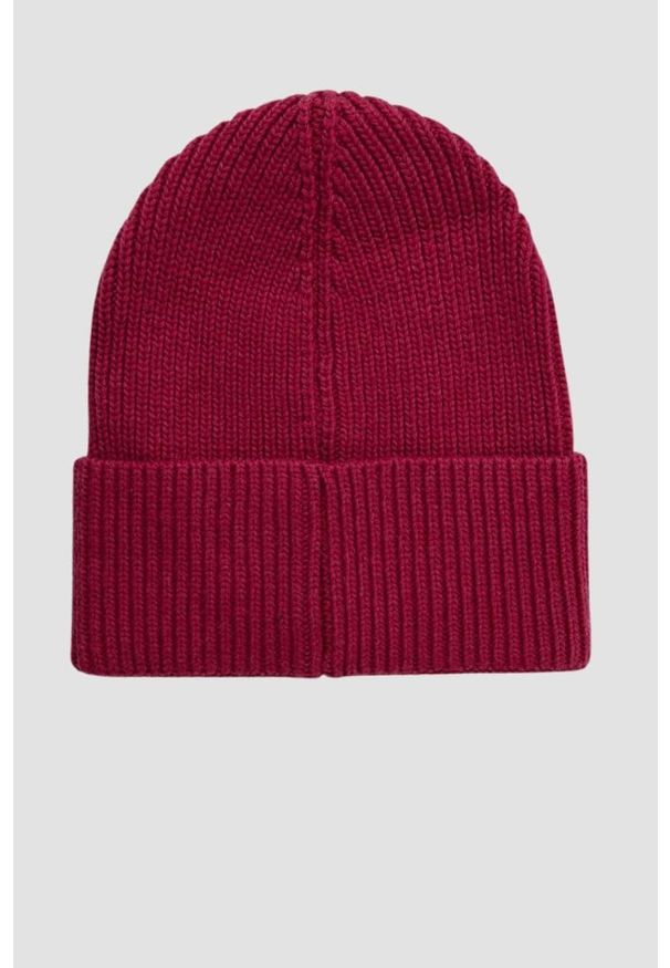Karl Lagerfeld - KARL LAGERFELD Różowa czapka K/essential Beanie. Kolor: różowy