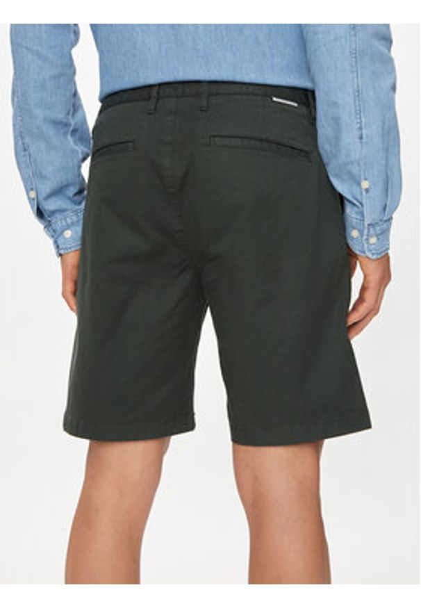 Marc O'Polo Szorty materiałowe M63 0421 15144 Zielony Regular Fit. Kolor: zielony. Materiał: bawełna