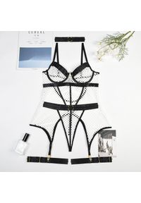 Intica - Biustonosz push-up z siateczki na specjalne okazje Kori. Stan: podwyższony. Kolor: wielokolorowy. Materiał: materiał #1