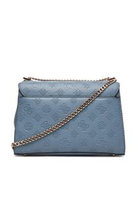 Guess Torebka Phoebe HWPD96 65210 Niebieski. Kolor: niebieski. Materiał: skórzane