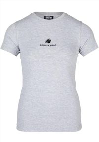 GORILLA WEAR - Estero Koszulka - Szary Melange. Kolor: szary. Sport: fitness