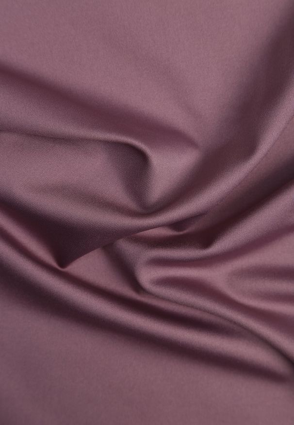 Renee - Fioletowy Klasyczny T-shirt o Gładkim Wykończeniu Rhethine. Kolor: fioletowy. Materiał: jeans, zamsz. Długość: krótkie. Wzór: gładki. Styl: klasyczny