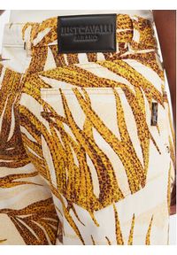 Just Cavalli Jeansy 80PAB5L8 CESCB Écru Loose Fit #4