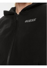 Guess Bluza Eleanora V4RQ04 KC5O0 Czarny Regular Fit. Kolor: czarny. Materiał: bawełna