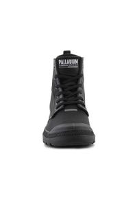Buty do chodzenia męskie Palladium Pampa Lite+ Hi. Zapięcie: sznurówki. Kolor: czarny. Materiał: materiał, syntetyk, tkanina. Szerokość cholewki: normalna. Sport: turystyka piesza