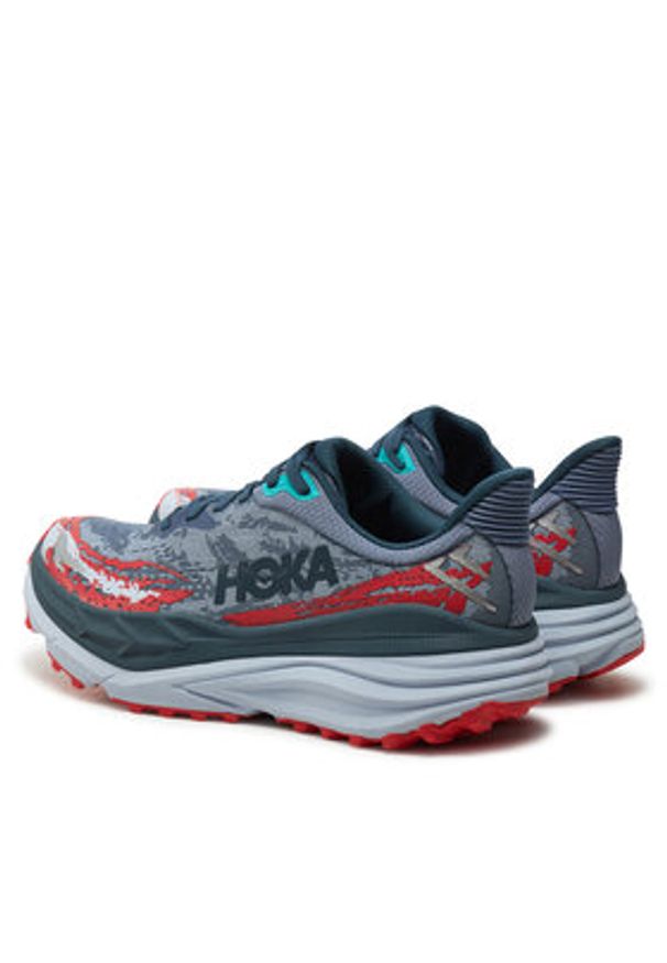 HOKA - Hoka Buty do biegania Stinson 7 1141530 Granatowy. Kolor: niebieski. Materiał: materiał