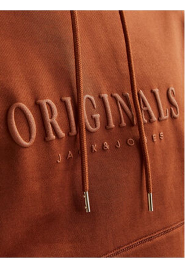 Jack & Jones Bluza 12262811 Brązowy Regular Fit. Kolor: brązowy. Materiał: bawełna