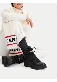 Hunter Śniegowce CEO-H8-378 Czarny. Kolor: czarny. Materiał: materiał #6
