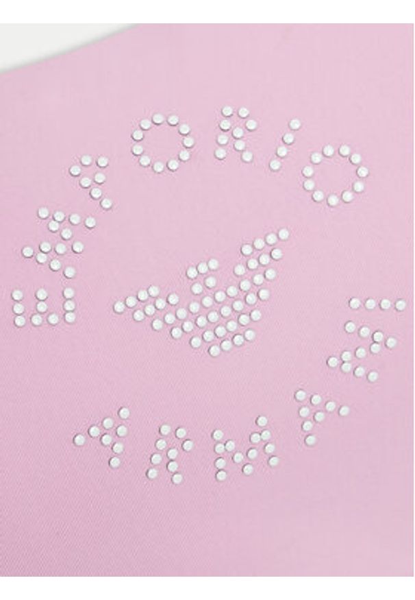 Emporio Armani Bikini 262737 4R306 00070 Różowy. Kolor: różowy. Materiał: syntetyk