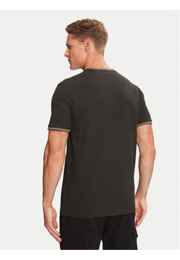 BOSS - Boss T-Shirt Taul 50521245 Czarny Regular Fit. Kolor: czarny. Materiał: bawełna