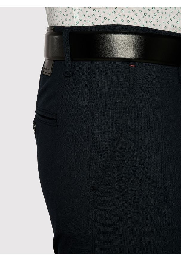 Pako Lorente - PAKO LORENTE – Męskie basicowe spodnie w kolorze granatowym P23SB-WX-005-G-0. Kolor: niebieski. Materiał: elastan, bawełna. Długość: długie. Wzór: gładki
