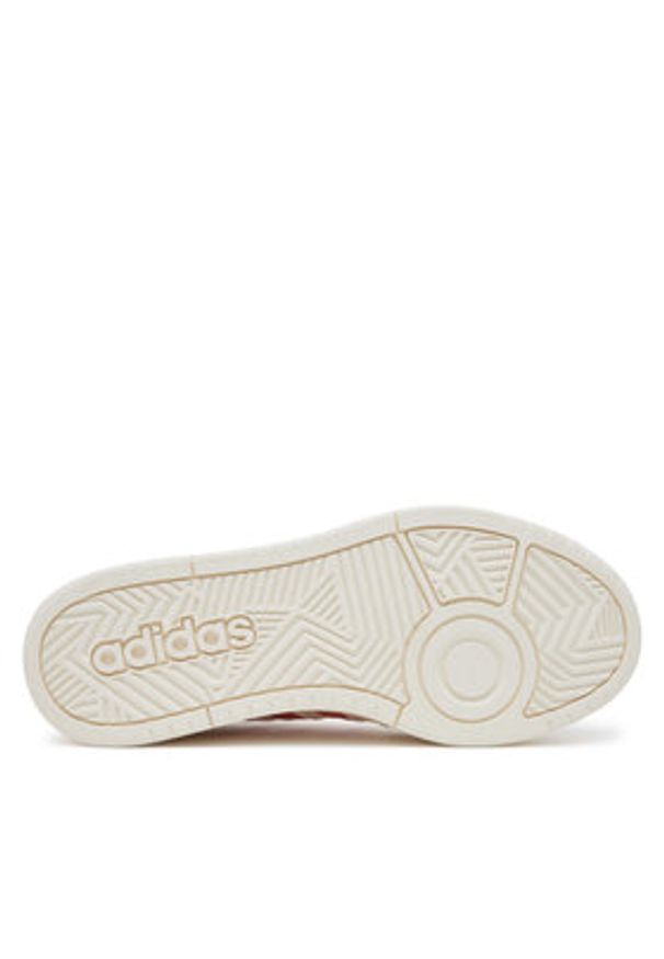 Adidas - adidas Sneakersy Hoops 3.0 Bold JI3467 Biały. Kolor: biały. Materiał: materiał