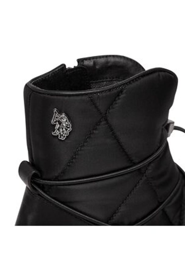 U.S. Polo Assn. Botki BRUNA011 Czarny. Kolor: czarny. Materiał: materiał