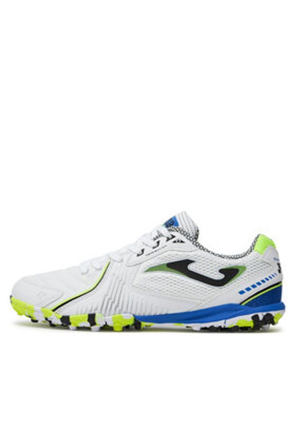 Joma Buty do piłki nożnej Dribling 2402 DRIS2402TF Biały. Kolor: biały. Materiał: skóra