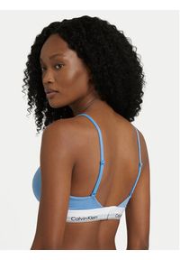 Calvin Klein Underwear Biustonosz braletka LV00QF8498 Błękitny. Kolor: niebieski. Materiał: bawełna #4