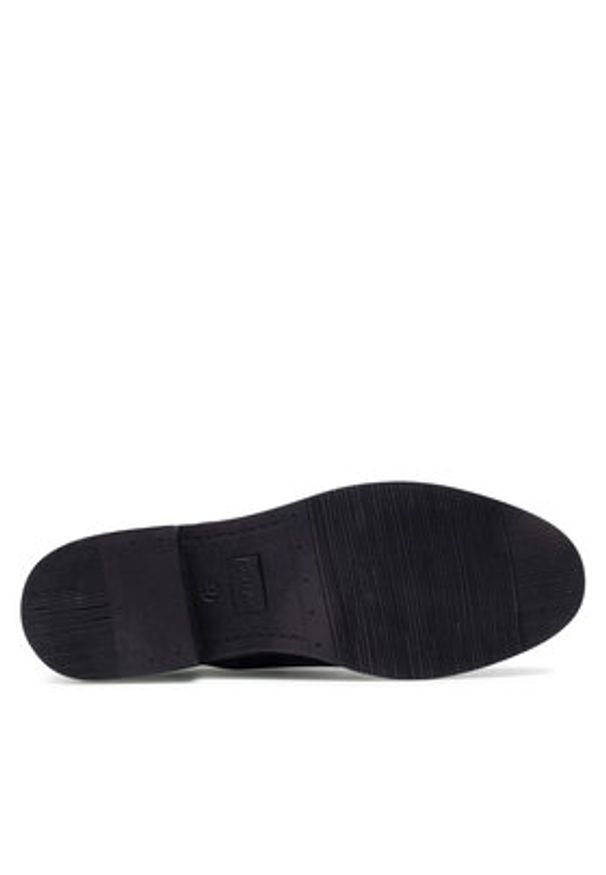 DeeZee Botki WS5168-02 Czarny. Kolor: czarny. Materiał: skóra