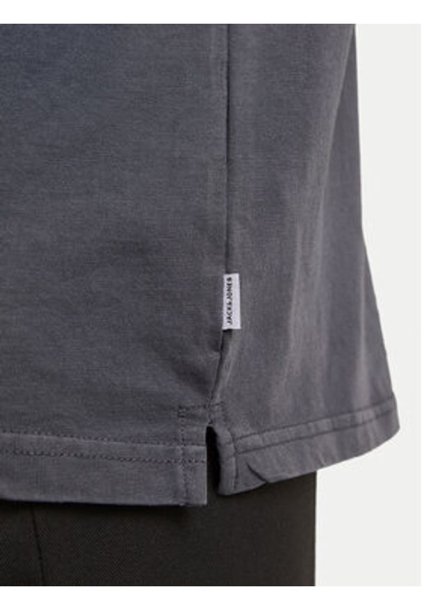 Jack & Jones T-Shirt Charge 12268270 Szary Oversize. Kolor: szary. Materiał: bawełna