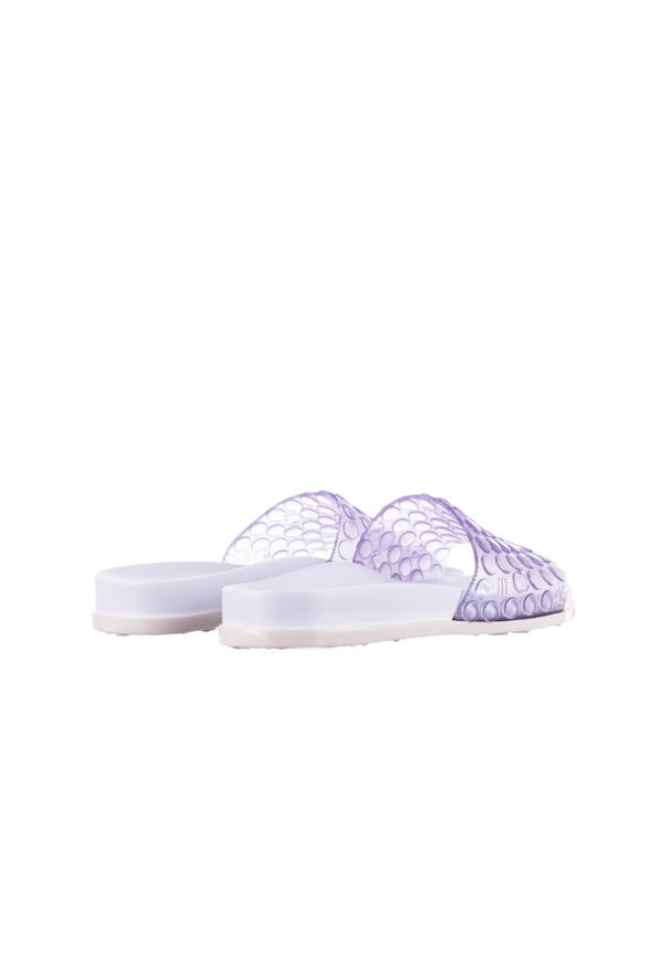 melissa - Klapki Melissa Polibolha Slide Ad White Clear, Biały, Guma. Kolor: biały. Materiał: tworzywo sztuczne. Sezon: lato