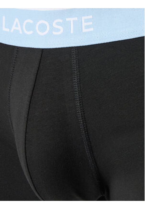 Lacoste Komplet bokserek 5H1297 Czarny. Kolor: czarny. Materiał: bawełna