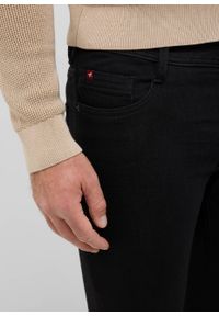 Męskie Spodnie Jeansowe Mustang Style Oregon Slim K Denim Black 1016804 4000 902 #4