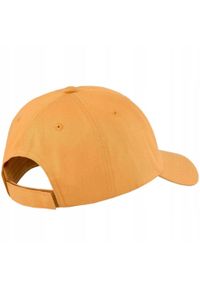 Puma - Bawełniana Czapka Z Daszkiem Essential III. Kolor: żółty. Materiał: bawełna