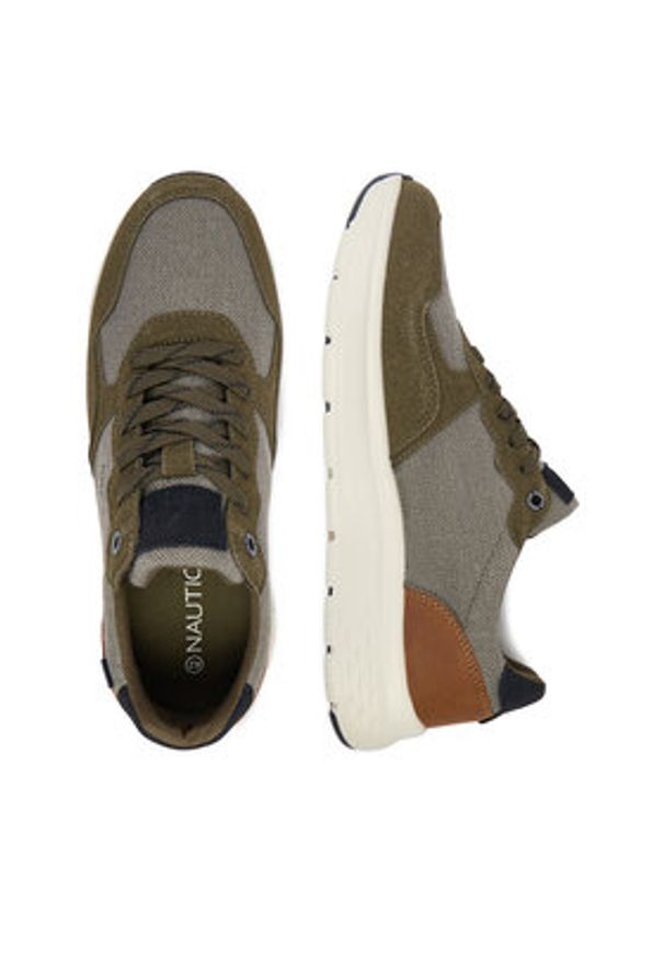 Nautica Sneakersy CWBEO-BASILIO-01 Zielony. Kolor: zielony. Materiał: materiał