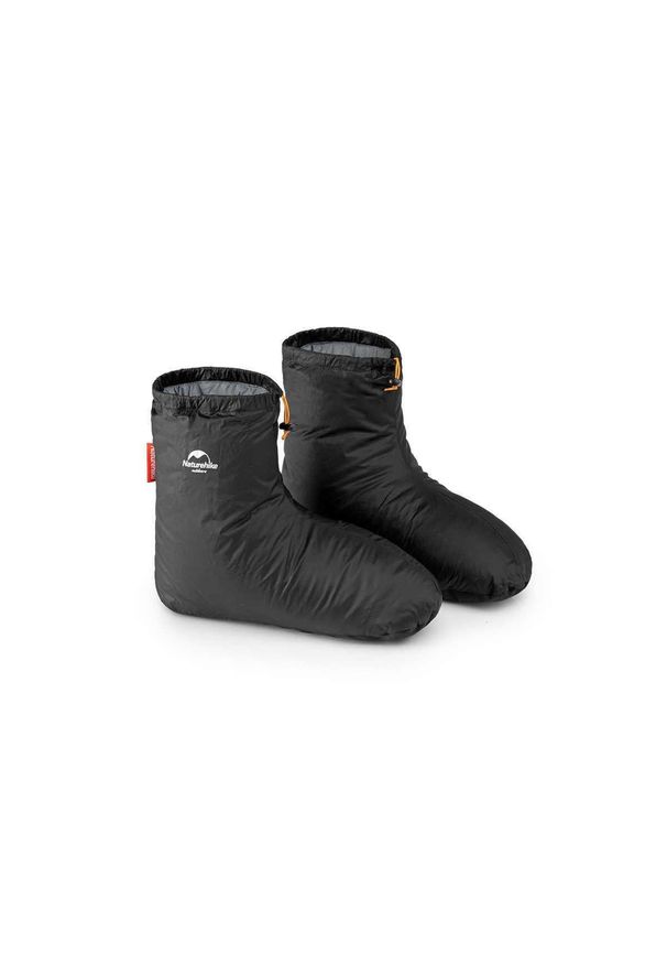 Botki puchowe damskie Naturehike Goose Down Foot Cover. Kolor: czarny. Materiał: puch