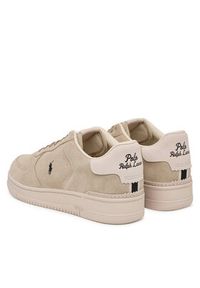 Polo Ralph Lauren Sneakersy 809P13085003 Beżowy. Kolor: beżowy. Materiał: zamsz, skóra #2